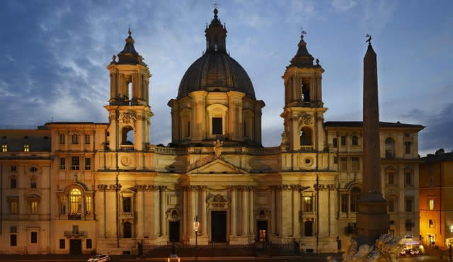 Große Oper: Piazza Navona in Rom