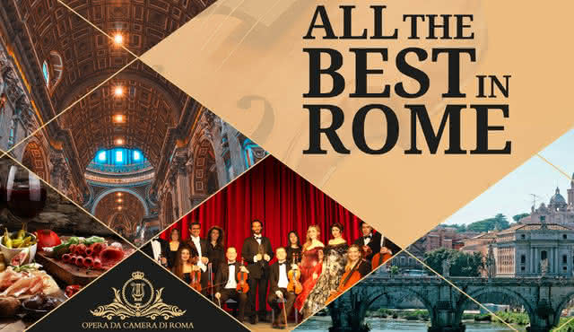All the Best in Rome – Vatican Museum, Sistine Chapel, Dinner & Opera Concert
